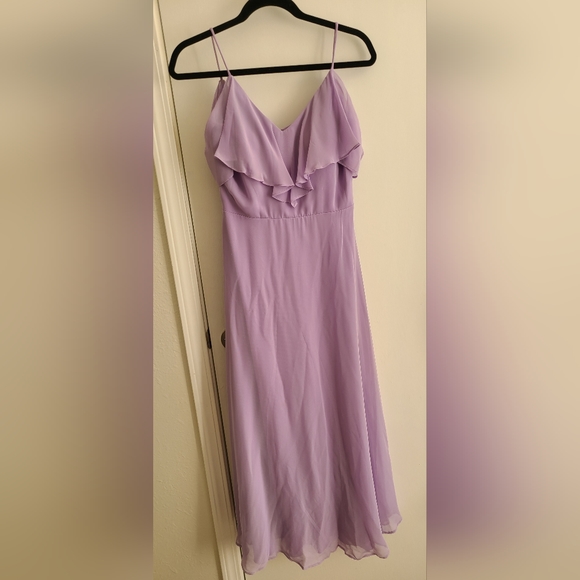 Eva Bridesmaid Dress Small Lilac - Picture 3 of 6